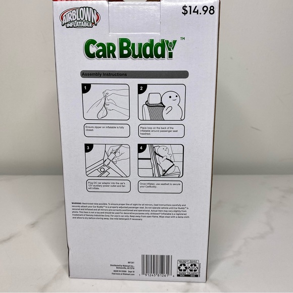 Car Buddy Reindeer Inflatable - Picture 5 of 6